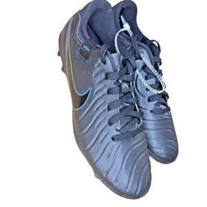 New Nike Tiempo Legend 10 Pro FG Firm Ground Soccer Cleats Swoosh M 5.5 W 7 Blk